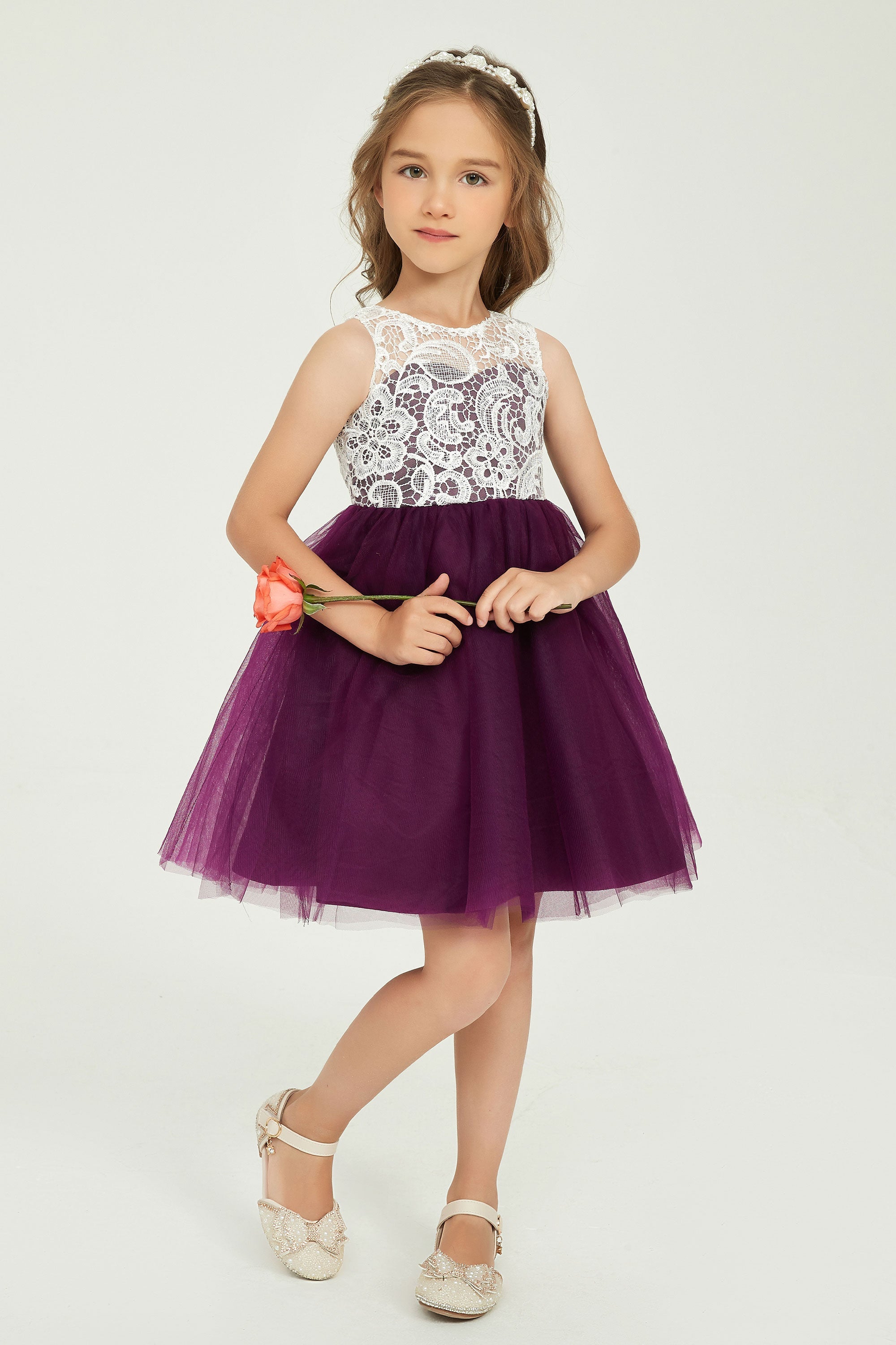 Abito Per Damigella D'onore, Damigella D'onore Junior, Abito In - Foto 12