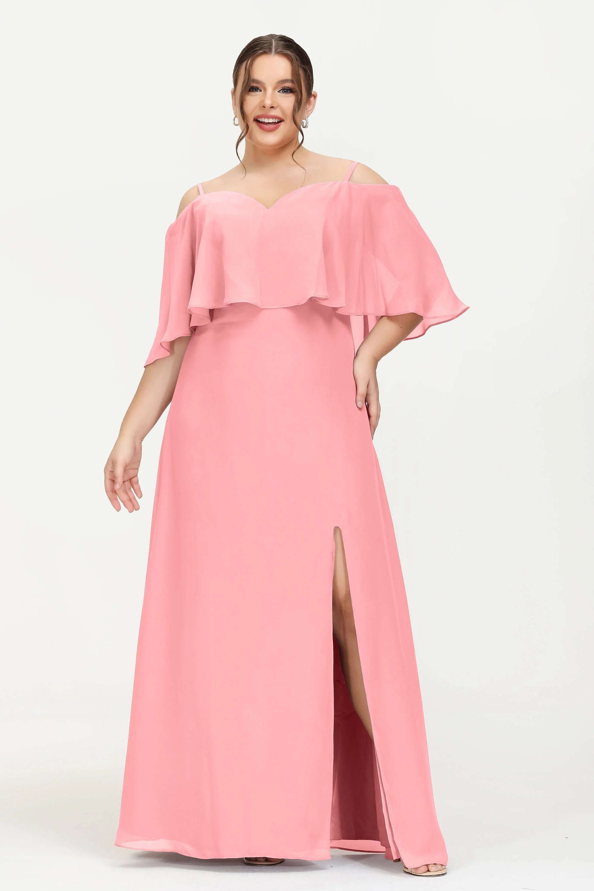 Abito lungo da donna con spalle scoperte Sd75 - Sd fashionstore Abito lungo da donna con spalle scoperte Sd75 - Sd fashionstore