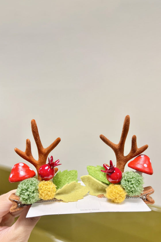 Fermaglio natalizio, accessori per capelli carini