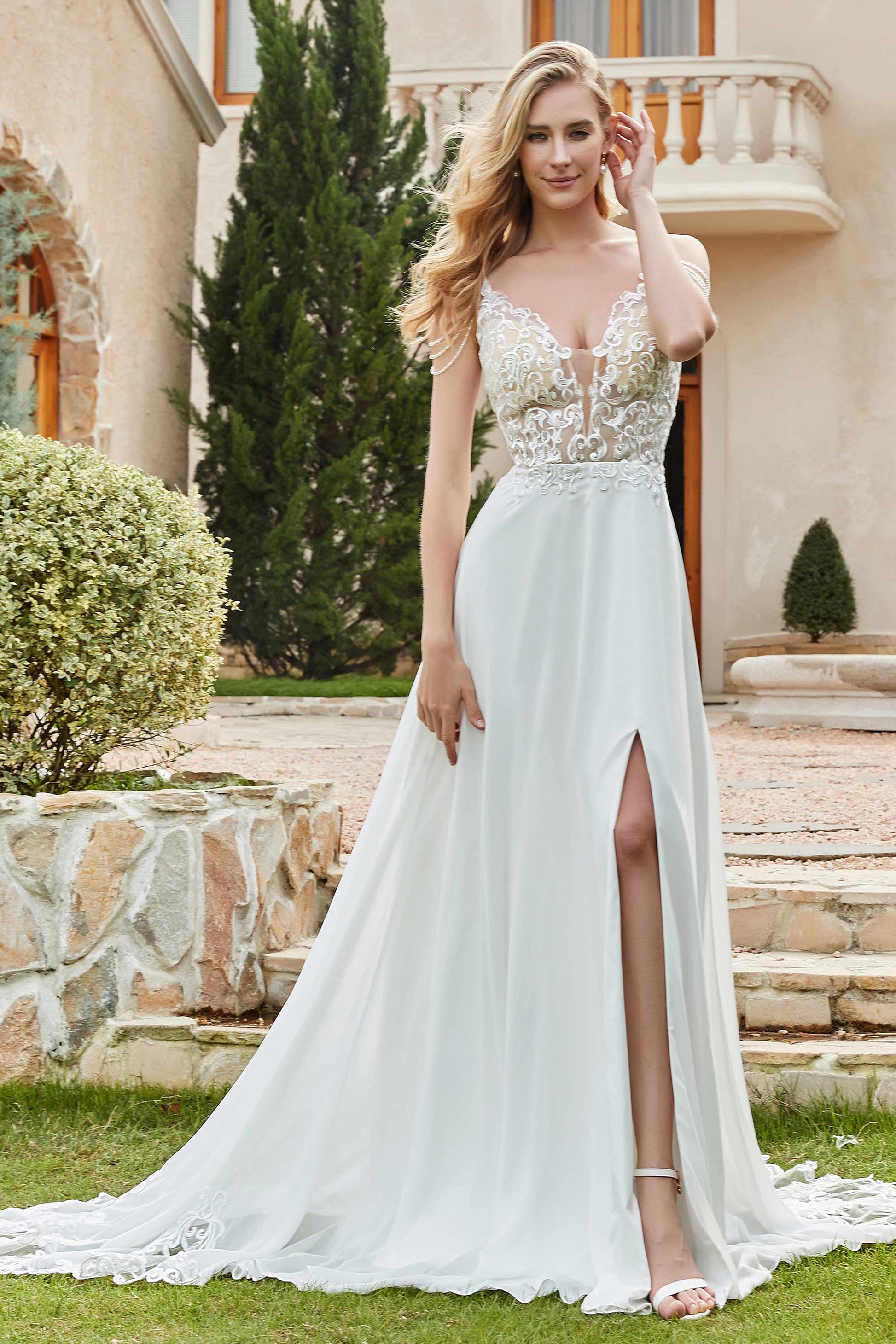 Abo In Chiffon, Verde Pastello | Marina Rinaldi - Foto 8