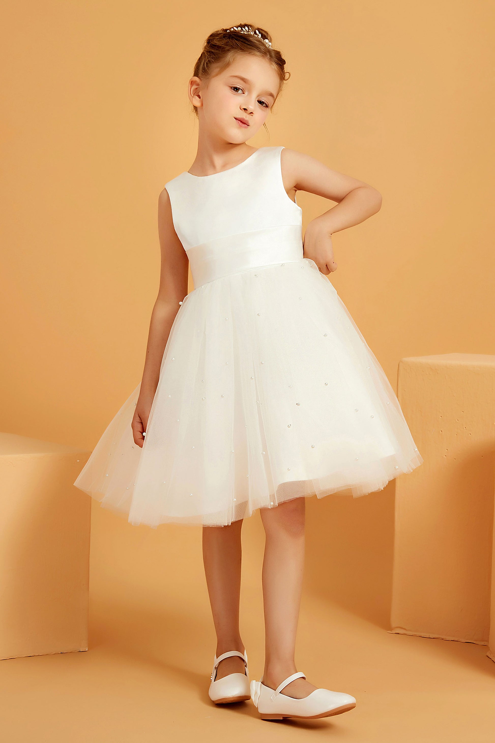 Vestiti Comunione Abiti Da Damigella Piccola Vestito Damigella