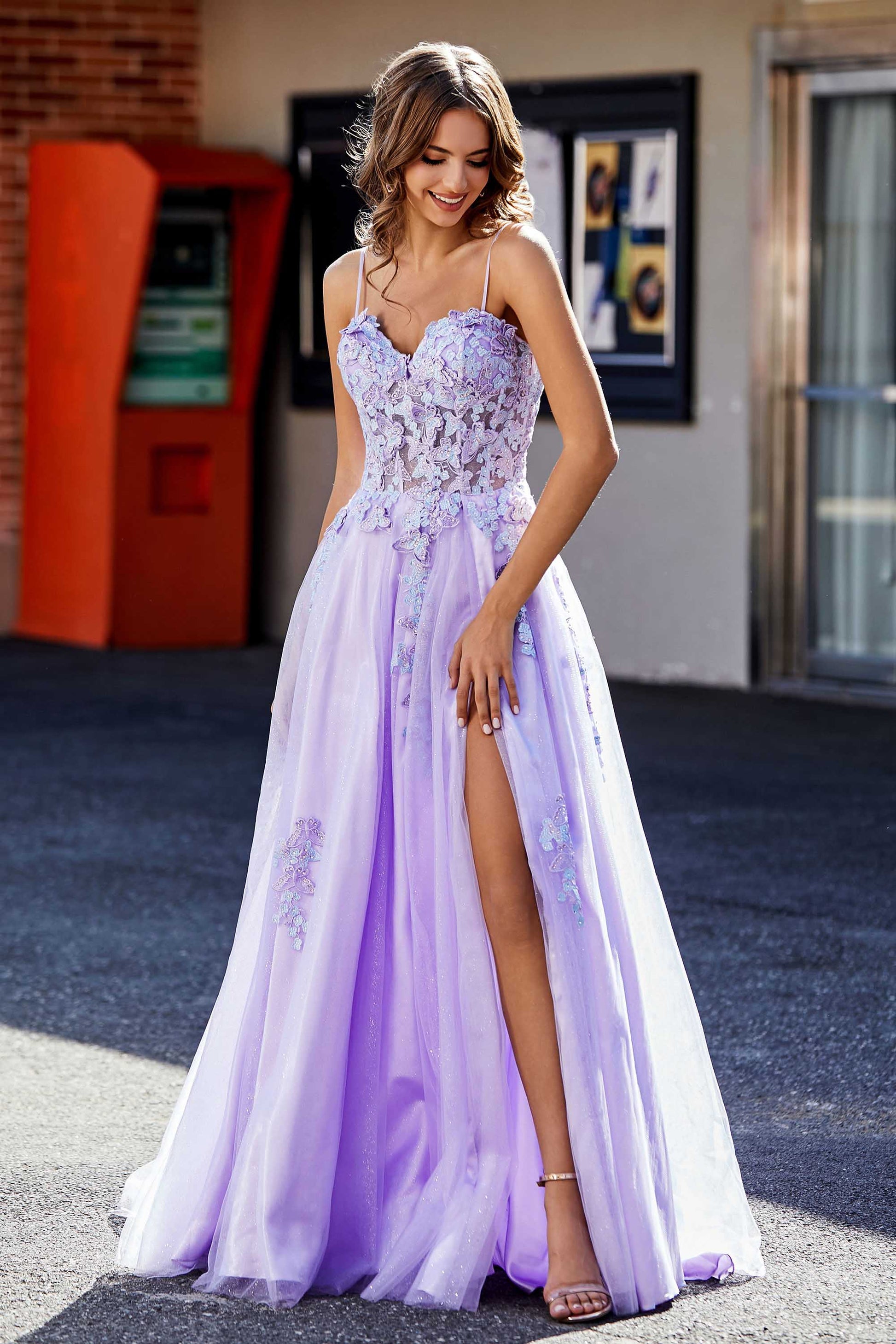 WangsCanis Abito Lungo Da Sera Cerimonia Donna Maxi Vestito Senza Maniche Schiena Scoperta Con Stampa Di Leopardo Farfalle Sexy Elegante Vintage 105553303 - Foto 9