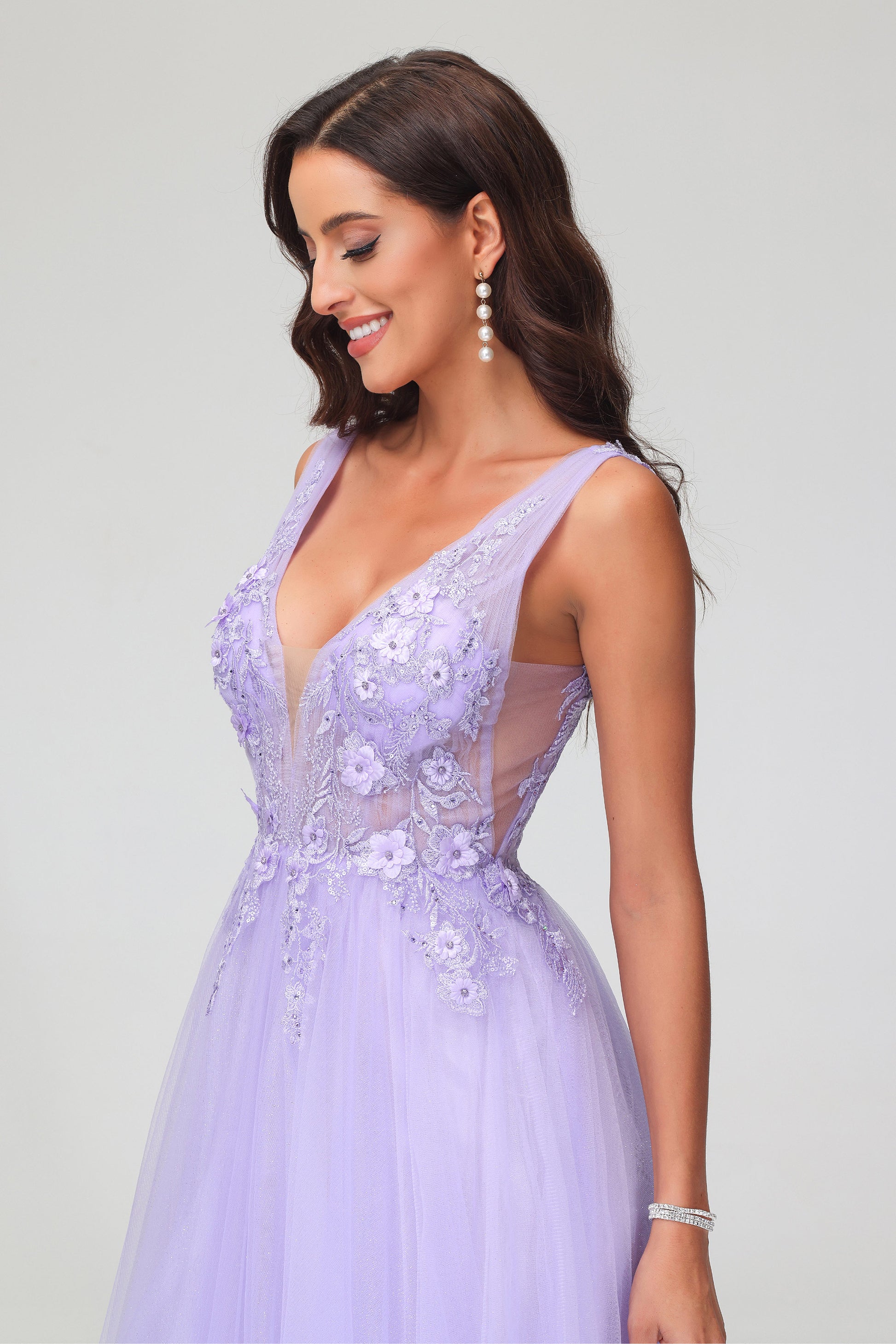 Abito da sposa con tulle a pois - OUTLET SPOSI Abito da sposa con tulle a pois - OUTLET SPOSI