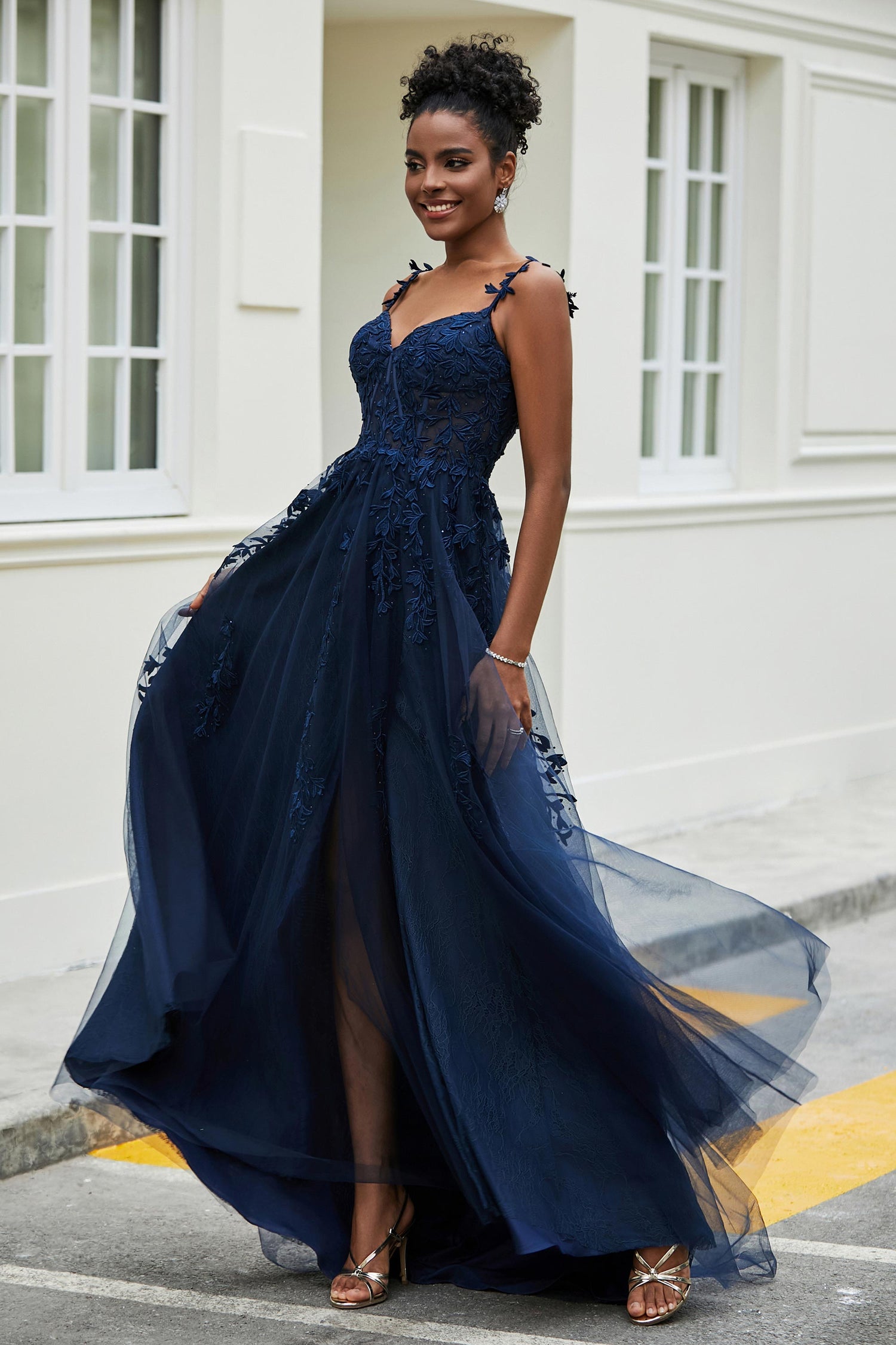 Abiti da Cerimonia Blu Navy