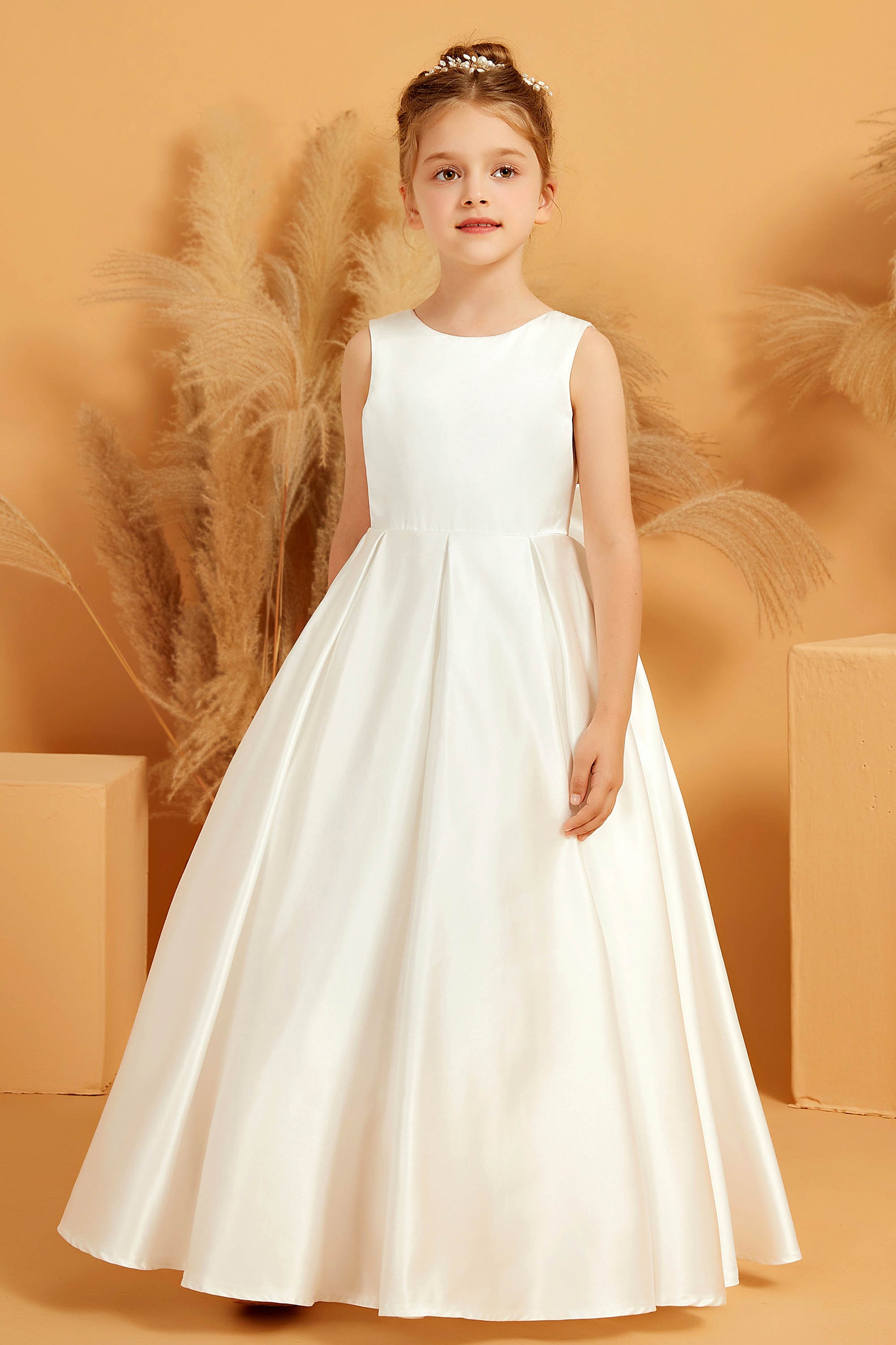 Abito Comunione Bambina Abiti Da Damigella Piccola Cerimonia
