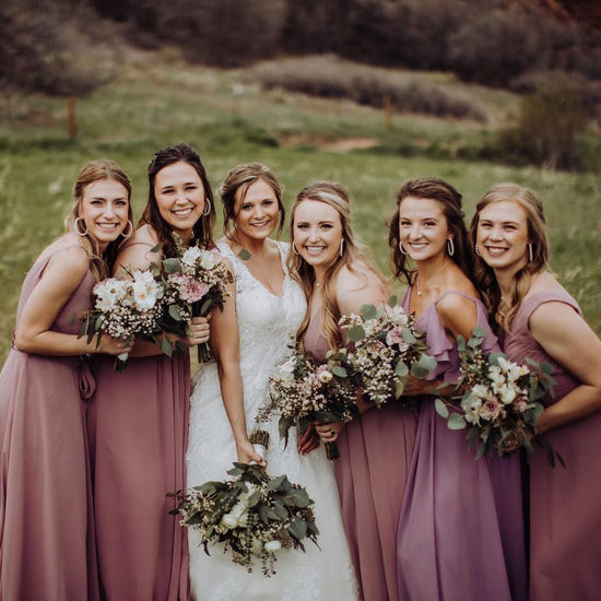 Vestiti Donna Eleganti Da Sera Lunghi Cinda Vestito Da Partito Damigella D' Onore Avorio Abiti X Cerimonia Donna - Foto 2