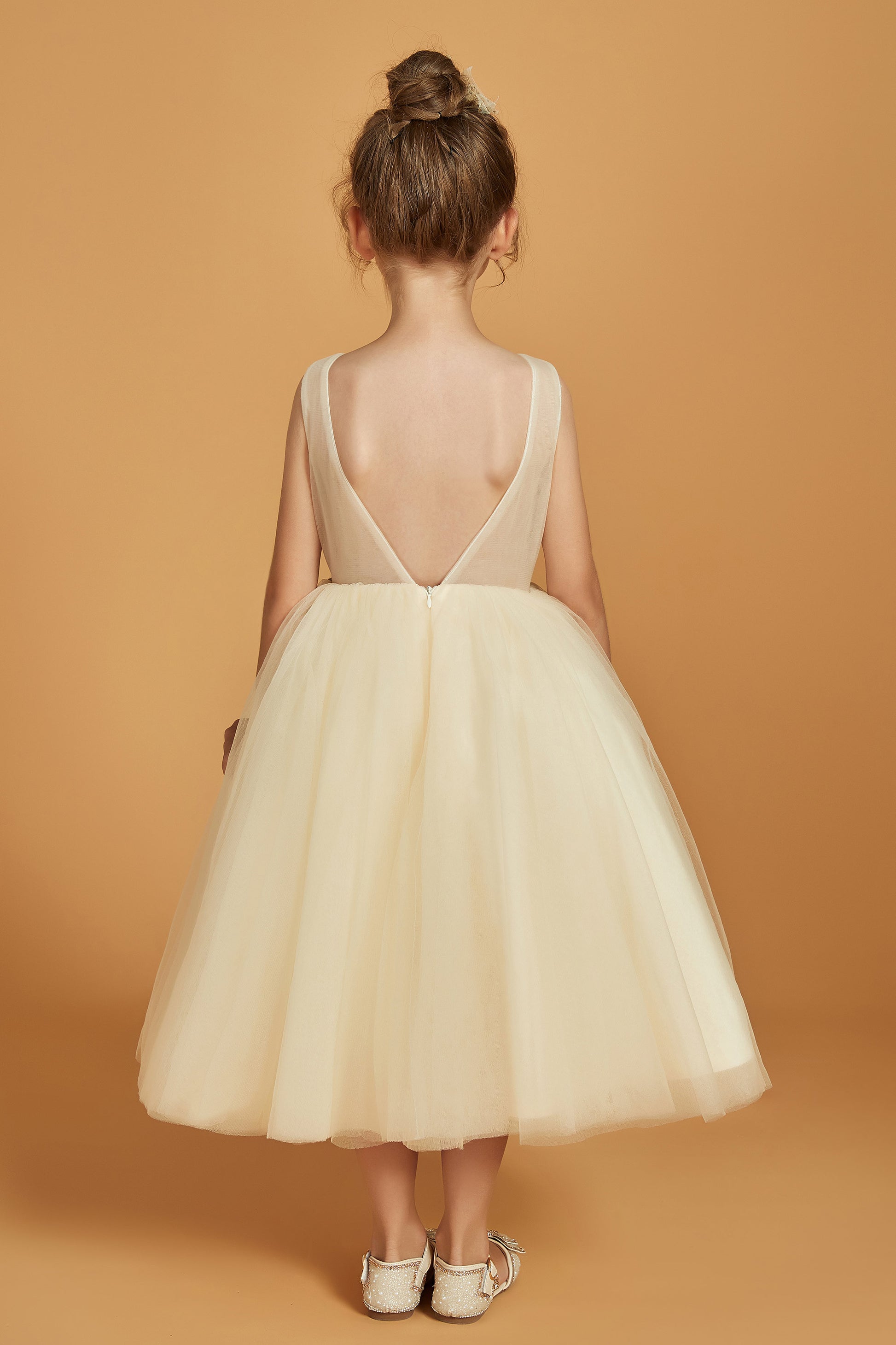 Mimilù Abiti Da Damigella Piccola Abito Con Gonna In Tulle Abito